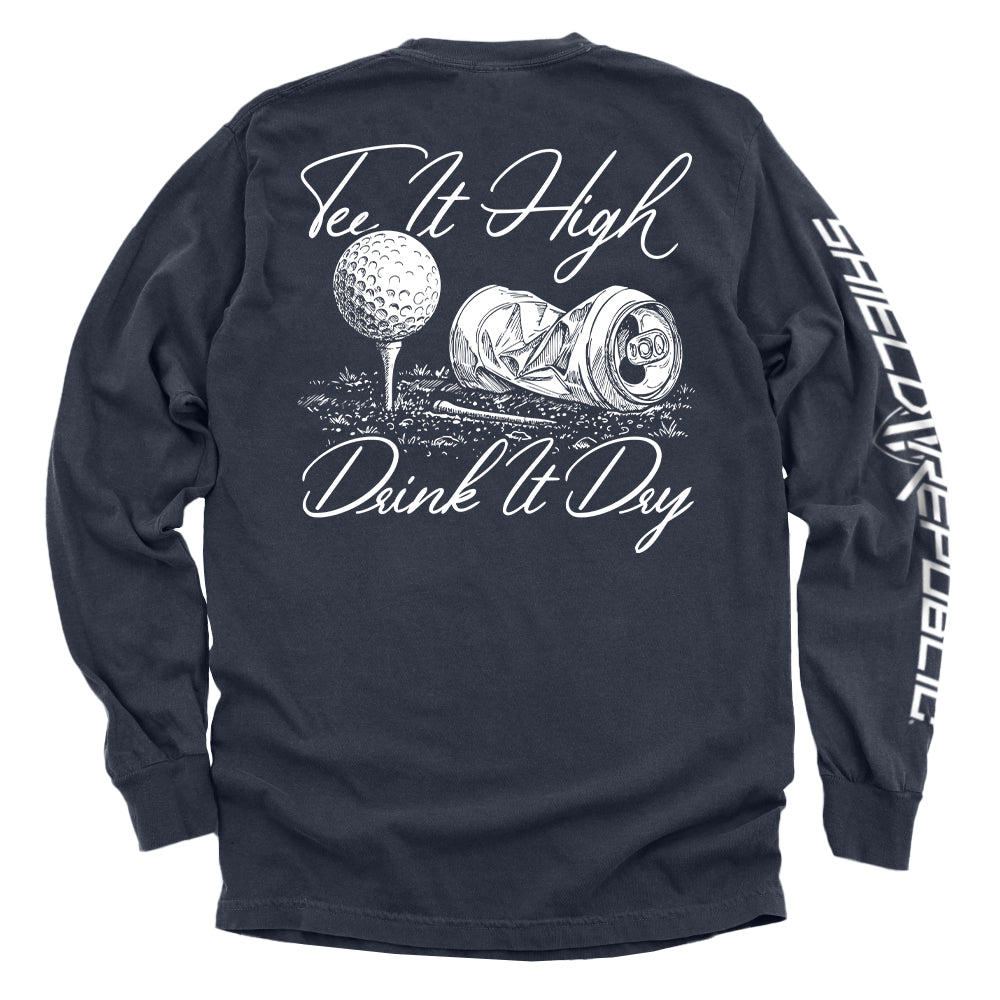 Tee It High Drink It Dry Shield Republic