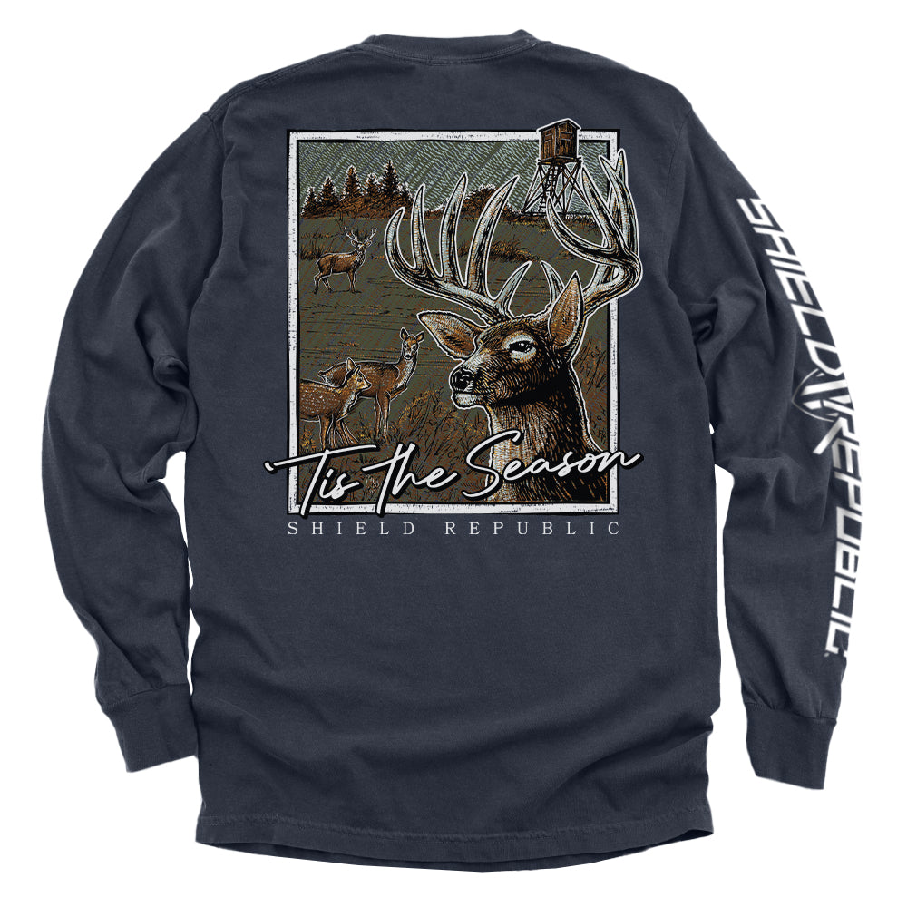 Tis the Season Deer Shield Republic