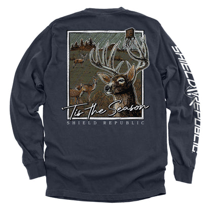 Tis the Season Deer Shield Republic