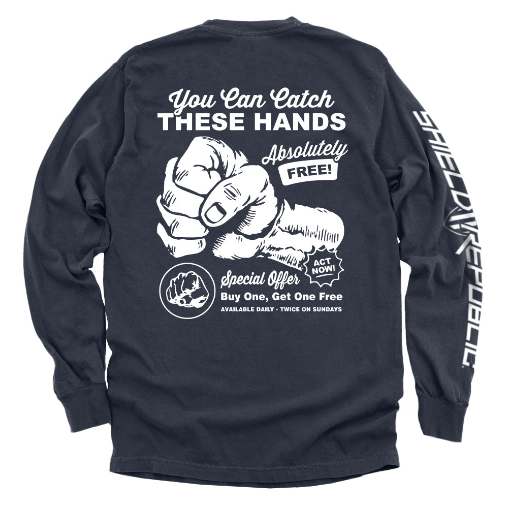 You Can Catch These Hands Shield Republic
