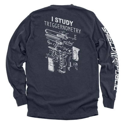 I Study Triggernometry Shield Republic