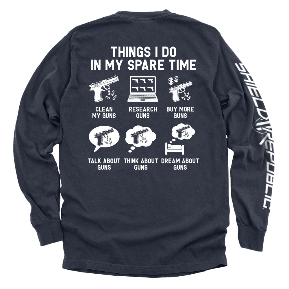 Things I Do In My Spare Time Guns Shield Republic