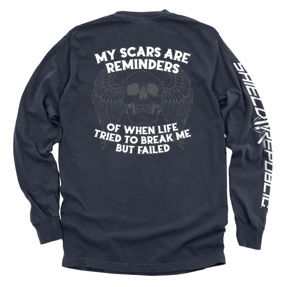 My Scars Are Reminders Shield Republic