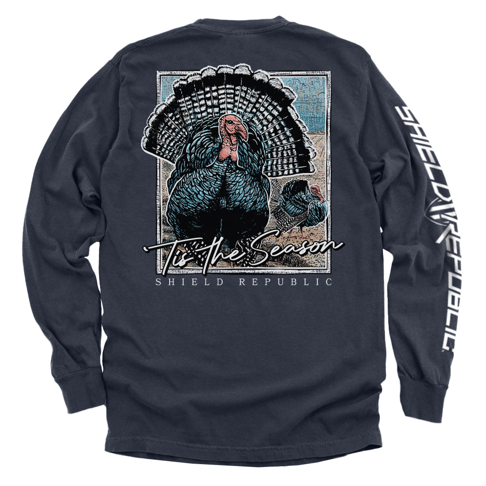 Tis the Season Turkey Shield Republic