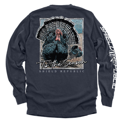 Tis the Season Turkey Shield Republic
