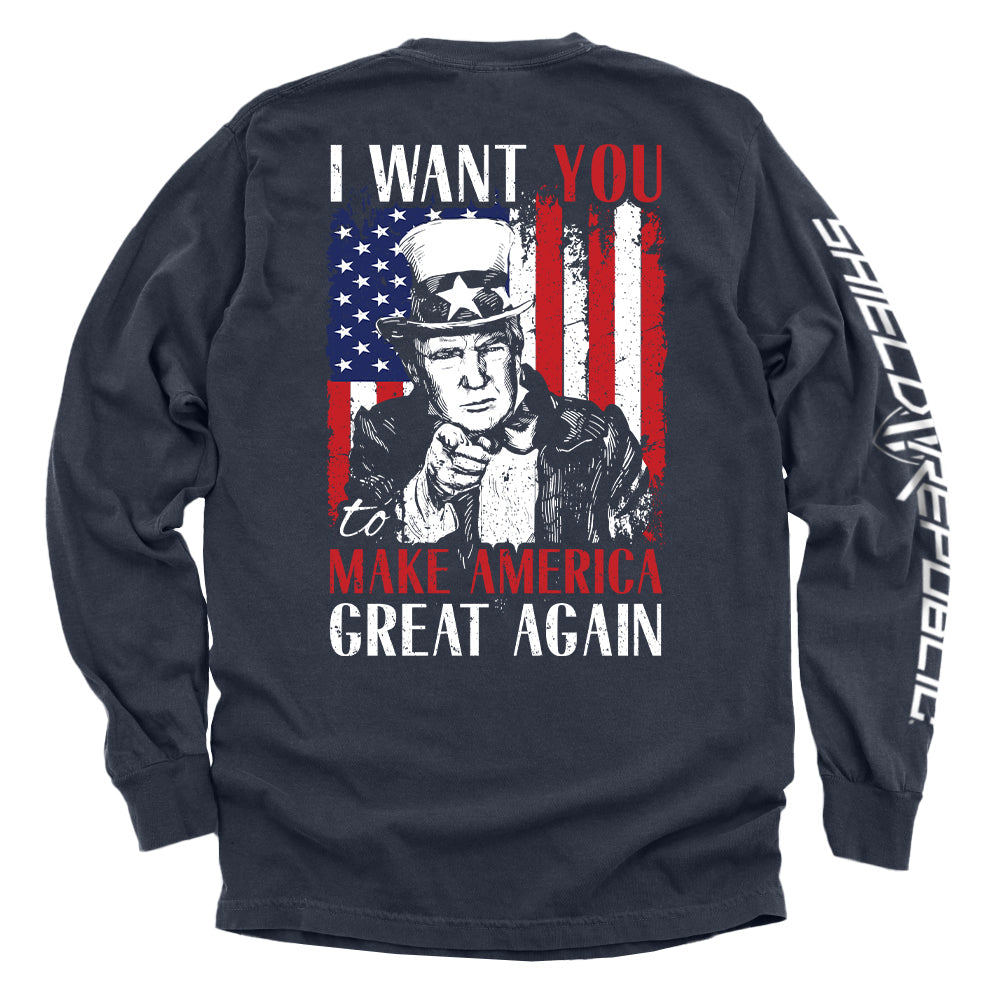I Want You Trump Shield Republic