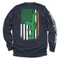 AR15 Irish American Flag (Back Print) Shield Republic