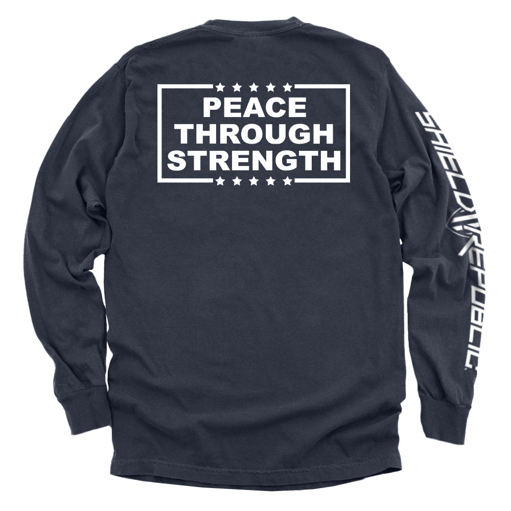 Peace Through Strength White Shield Republic