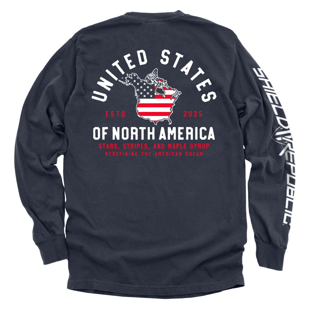 The United States of North America Shield Republic