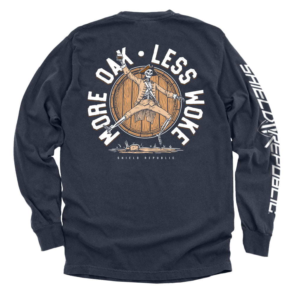 More Oak Less Woke Shield Republic