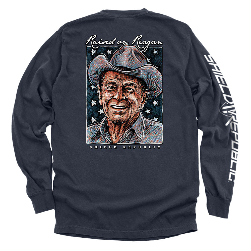 Raised on Reagan Shield Republic