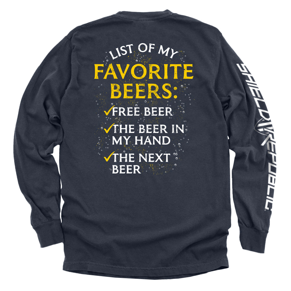 List of My Favorite Beers Shield Republic