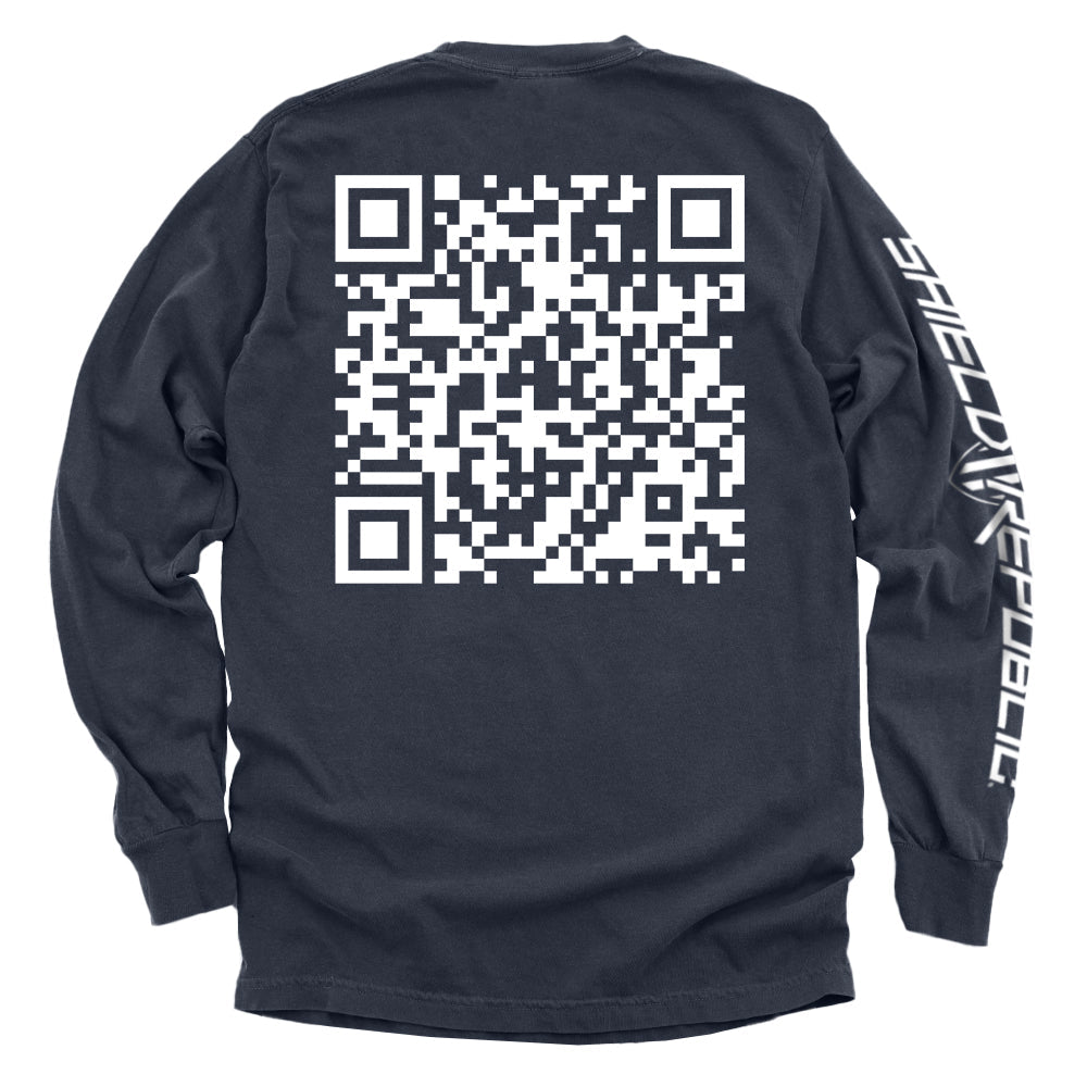 Trump 2024 QR Code Shield Republic