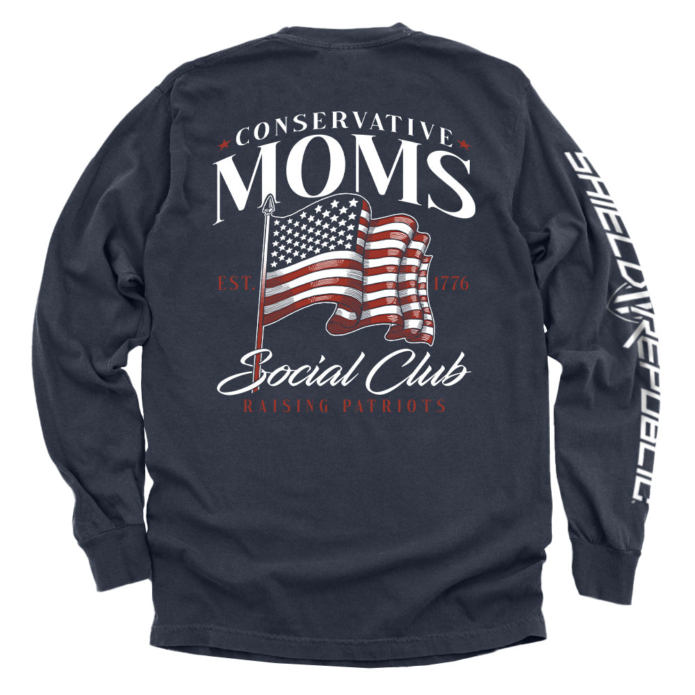 Conservative Moms Social Club Shield Republic