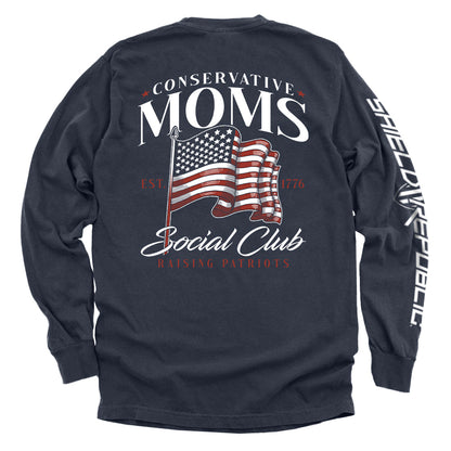 Conservative Moms Social Club Shield Republic