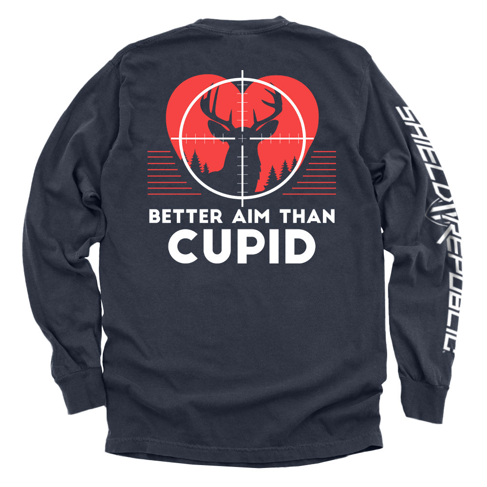 Better Aim Than Cupid Deer Shield Republic