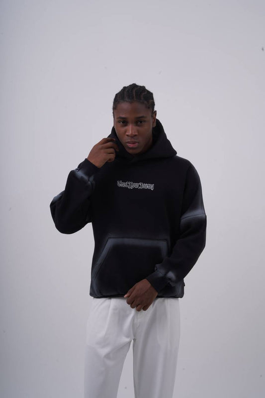 "Trust Your Journey" Gothic Graphic Hoodie Withinblack