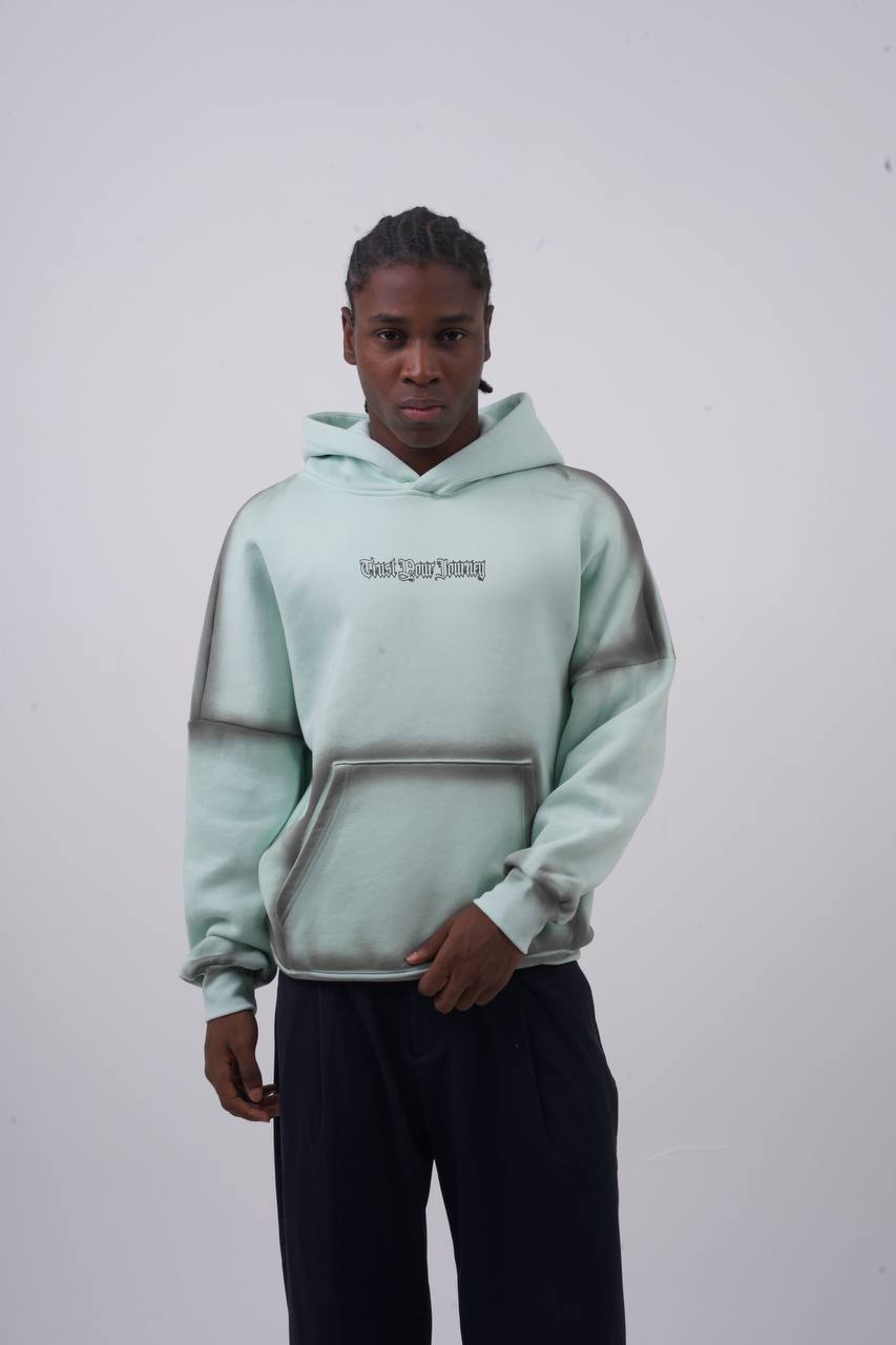 "Trust Your Journey" Gothic Graphic Hoodie Withinblack