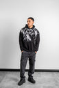 Trust Yourself Embroidered Detail Oversize Sweatshirt Withinblack