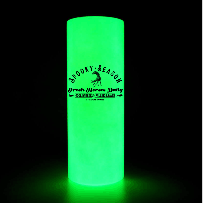 Spooky Season Glow In The Dark Tumbler Horseplay Apparel