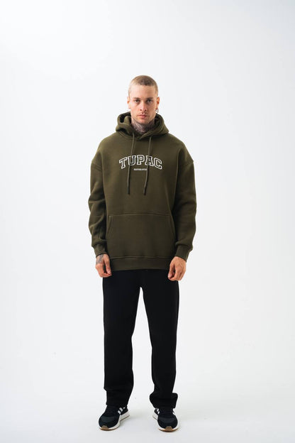 Tupac "Rapper Star" Graphic Unisex Oversized Hoodie Withinblack