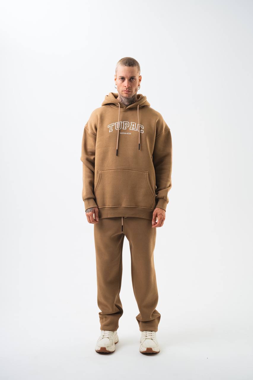 Tupac "Rapper Star" Graphic Unisex Oversized Hoodie Withinblack
