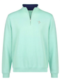 Turnberry Quarter Zip Smooth Knit White Water Life