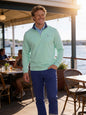 Turnberry Quarter Zip Smooth Knit White Water Life