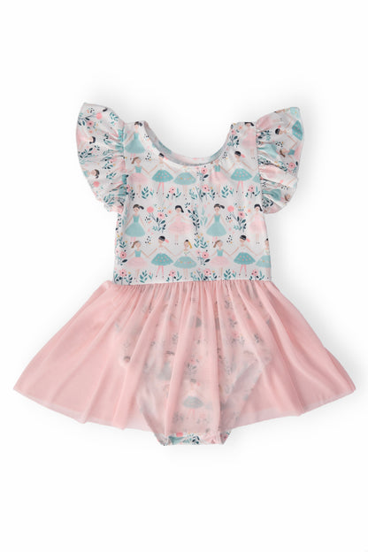 Twinkle Toes S/S Twirl Leotard