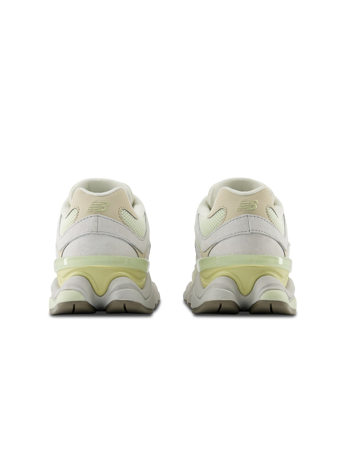 New Balance Mens 9060 Lifestyle Shoes  - White/Yellow Denim Exchange