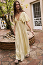 Casual Fashion V-Neck Maxi Dress for Summer
