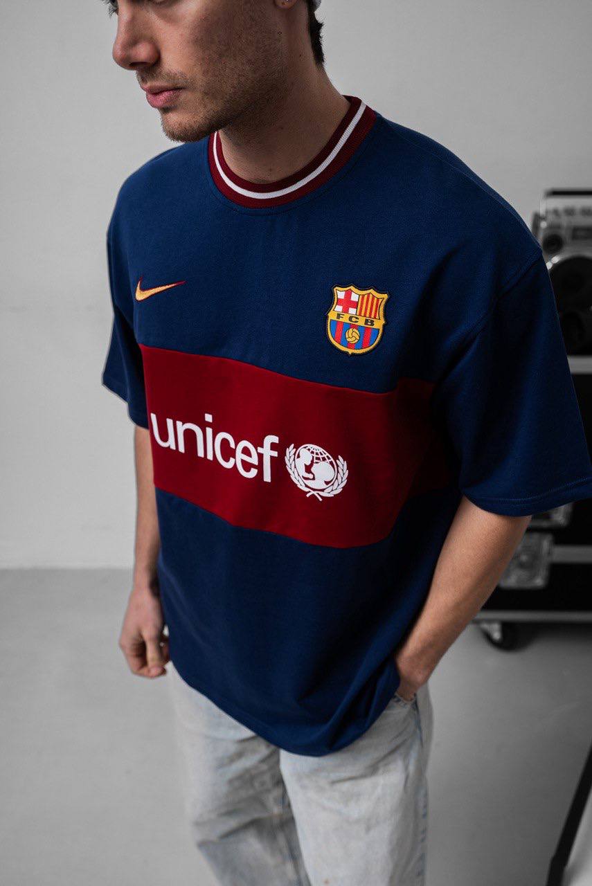 FC Barcelona UNICEFT-Shirt - Support Children's Rights - Charity Tee Withinblack