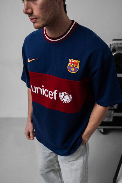 FC Barcelona UNICEFT-Shirt - Support Children's Rights - Charity Tee Withinblack