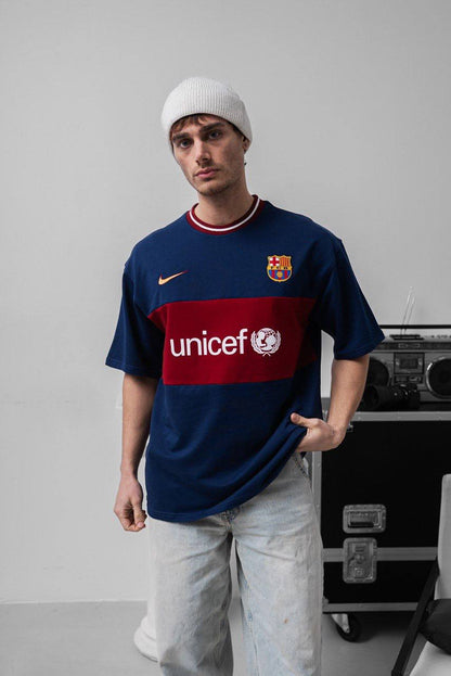 FC Barcelona UNICEFT-Shirt - Support Children's Rights - Charity Tee Withinblack