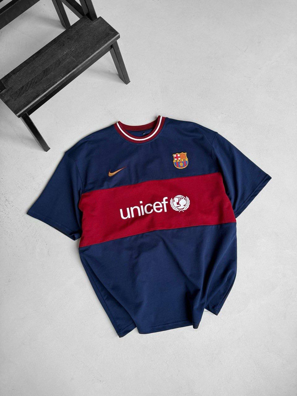 FC Barcelona UNICEFT-Shirt - Support Children's Rights - Charity Tee Withinblack