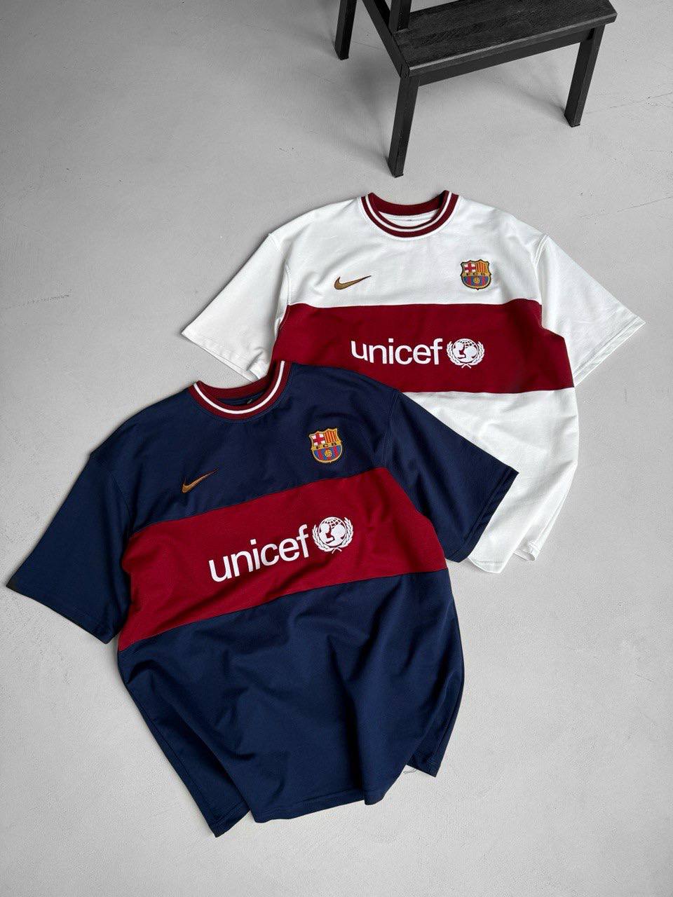 FC Barcelona UNICEFT-Shirt - Support Children's Rights - Charity Tee Withinblack