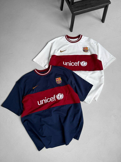 FC Barcelona UNICEFT-Shirt - Support Children's Rights - Charity Tee Withinblack