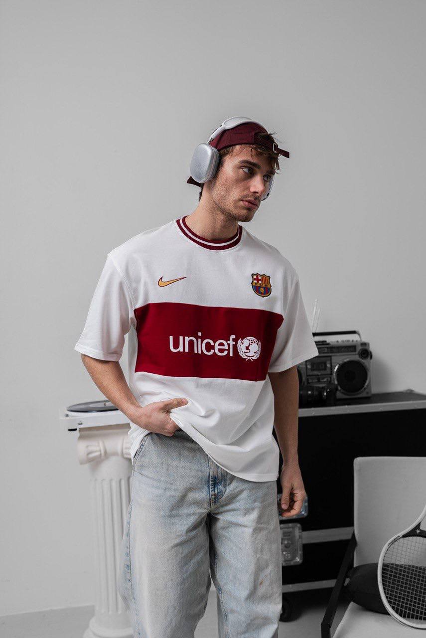 FC Barcelona UNICEFT-Shirt - Support Children's Rights - Charity Tee Withinblack