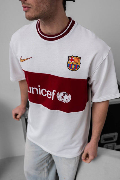 FC Barcelona UNICEFT-Shirt - Support Children's Rights - Charity Tee Withinblack
