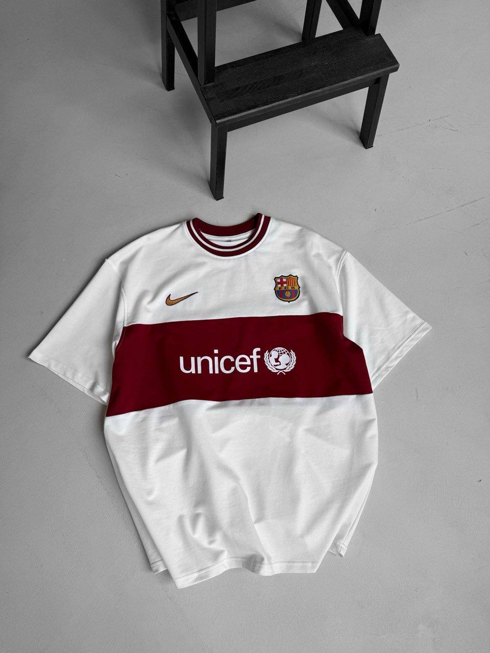 FC Barcelona UNICEFT-Shirt - Support Children's Rights - Charity Tee Withinblack