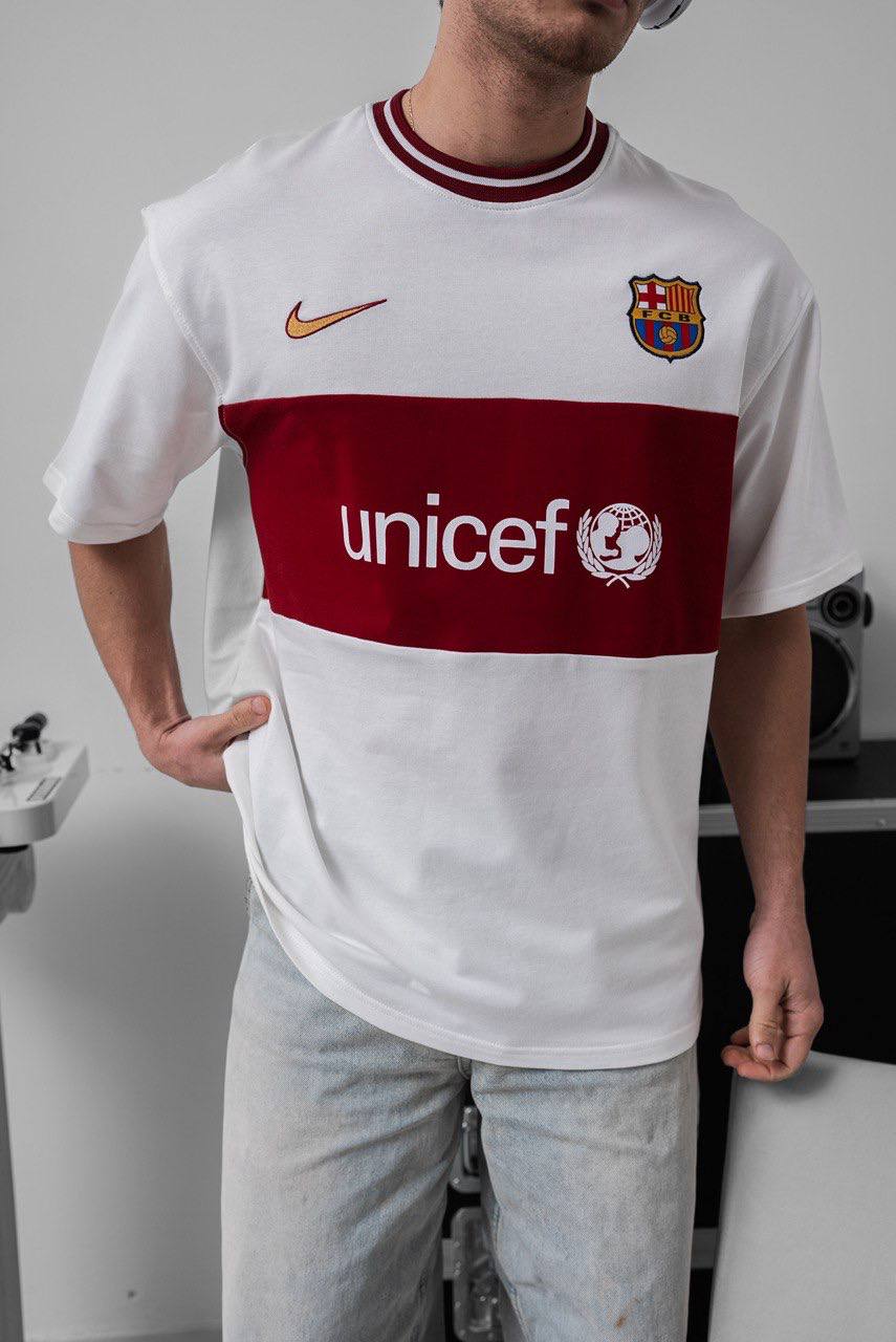 FC Barcelona UNICEFT-Shirt - Support Children's Rights - Charity Tee Withinblack