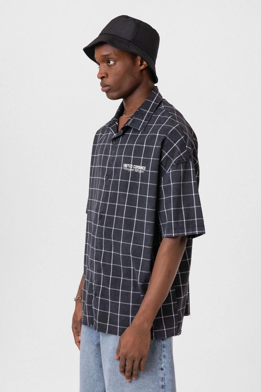 UNITED COMBINED Front Graphic Tee - Unique Design T-Shirt - Casual Statement Top Withinblack