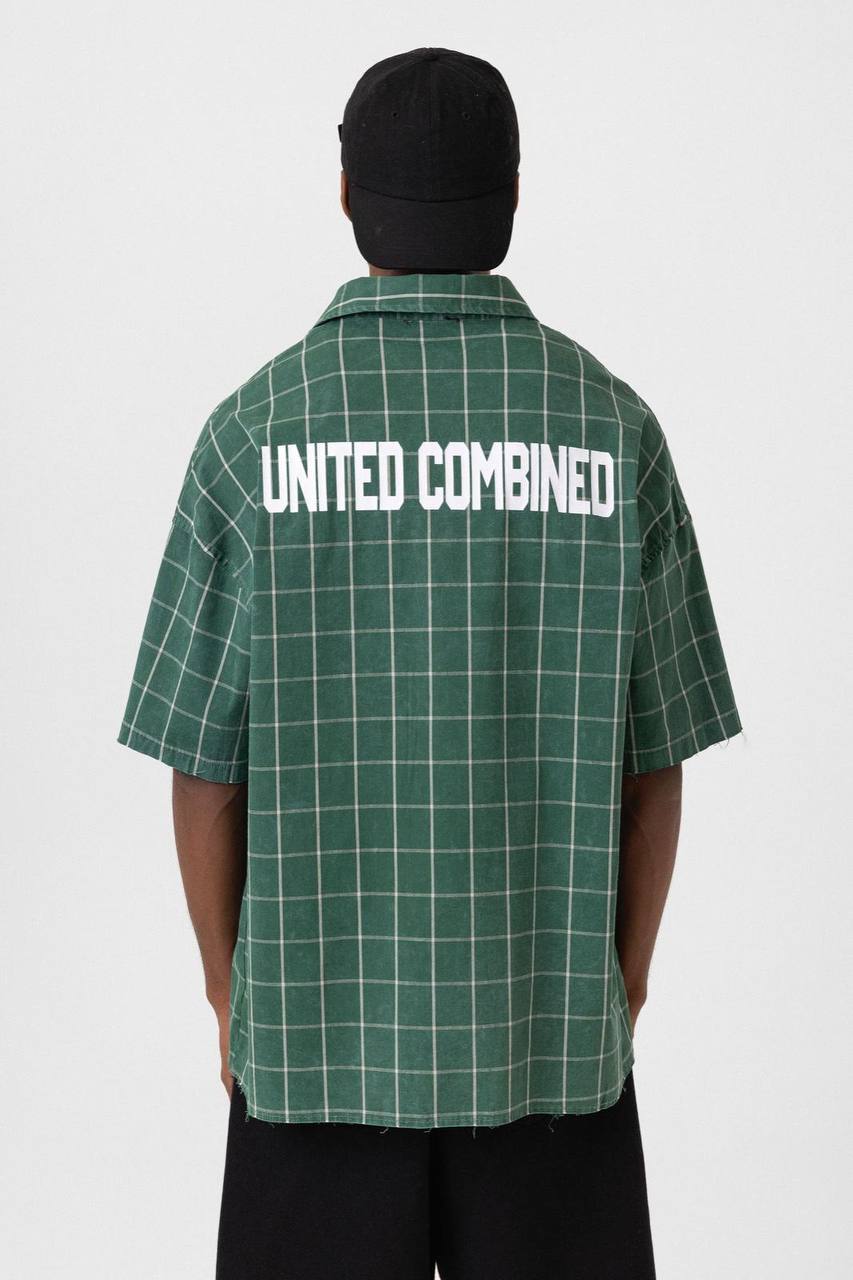 UNITED COMBINED Front Graphic Tee - Unique Design T-Shirt - Casual Statement Top Withinblack