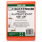 Padded Multi-Purpose Splint, Aluminum, Reusable, Orange quakekits.com