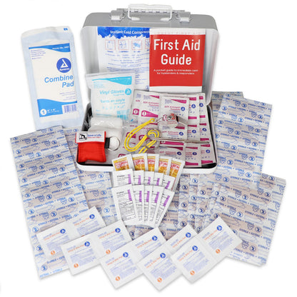 Swimming Pool & Lifeguard First Aid Kit - Metal quakekits.com