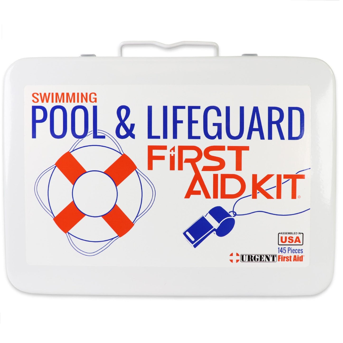 Swimming Pool & Lifeguard First Aid Kit - Metal quakekits.com