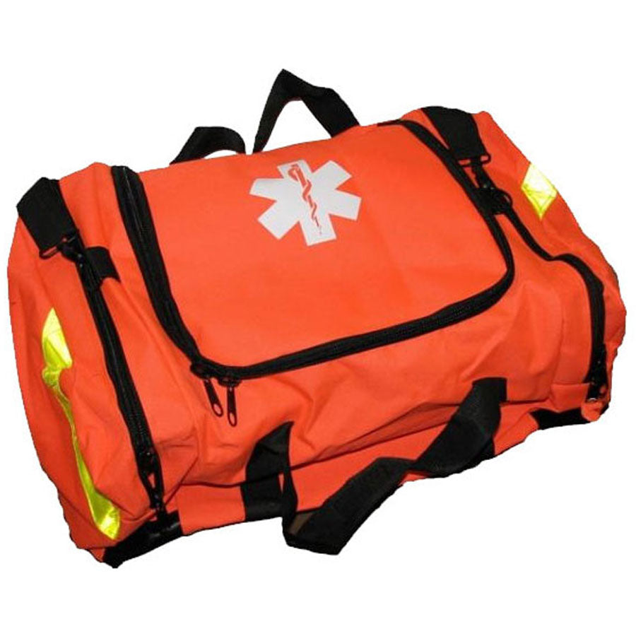 Empty First Responder Bag w/ Rigid Foam Divider Insert - Orange quakekits.com