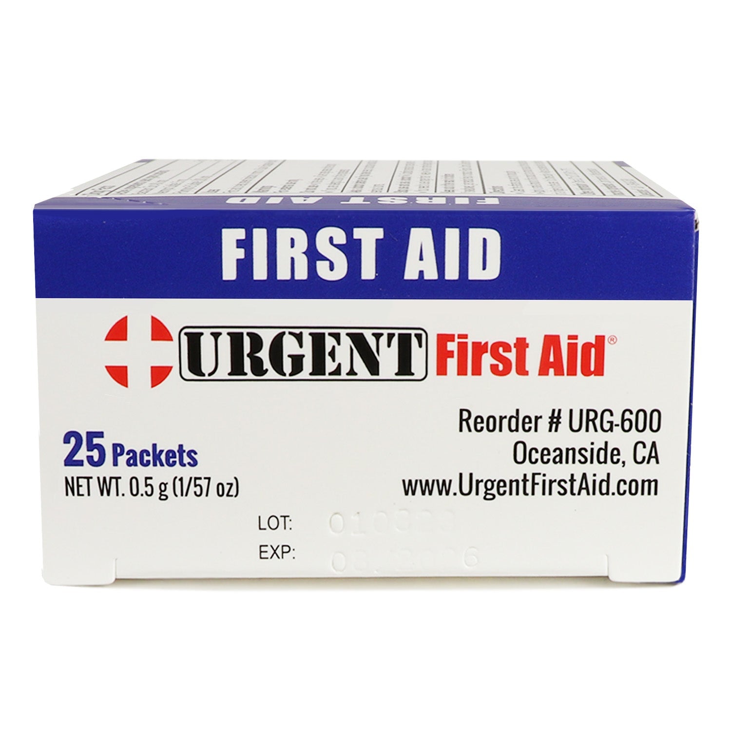 Triple Antibiotic Ointment, 0.5gm, 25 per box quakekits.com