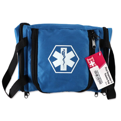80 Piece First Responder Kit / Jump Bag - Blue quakekits.com