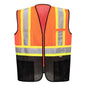 Hi Vis Back Contrast Executive Vest Armed American Supply